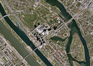 IMAGE: Earth from Space Vienna's Danube divide CREDIT: Airbus DS (2025), processed by ESA. LICENCE: ESA Standard Licence and Additional permission may be required (contact spaceinimages@esa.int for further information)